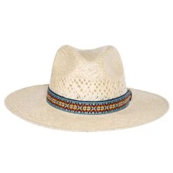 Rodeo King Tracker Jute With Tapestry Band 3 1/in.` Brim Fashion Straw Hat -Cinc Clothing Shop RK313 1