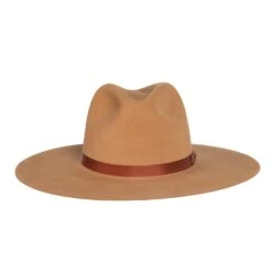 Rodeo King Camel Fur Felt 4in. Brim Copper Band Fashion Hat -Cinc Clothing Shop RK415 1