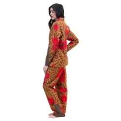 Rodeo Quincy Alanna Leopard Rose PJ Set -Cinc Clothing Shop RQPJLLS 2