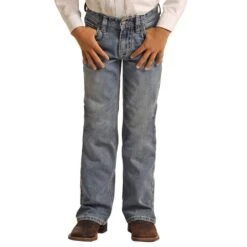 Rock & Roll Denim Boy's N Rope Stitch Denim -Cinc Clothing Shop RRBD0BRYW3 2