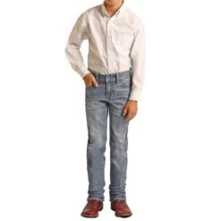 Rock & Roll Denim Denim Revolver Jeans -Cinc Clothing Shop RRBD1RRZSL 01