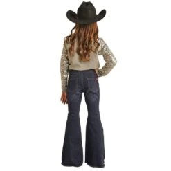 Rock & Roll Denim Blue Bell Bottoms -Cinc Clothing Shop RRGD7PR0FZ 02