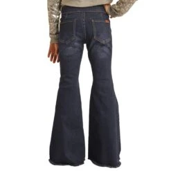 Rock & Roll Denim Blue Bell Bottoms -Cinc Clothing Shop RRGD7PR0FZ 1
