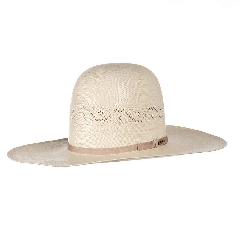 Resistol Dakota Ridge 4 1/4in. Brim Open Crown Straw Cowboy Hat 5 Resistol Dakota Ridge 4 1/4in. Brim Open Crown Straw Cowboy Hat - Image 3