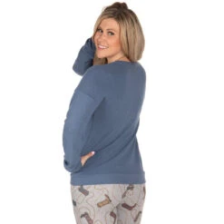 P.J. Salvage Womens PJ Boots And Bonfire Embroidered Top -Cinc Clothing Shop RUBBLS2 21