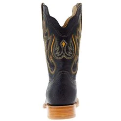 R Watson Boots Men's Antique Miel Goat 11in. Black Luster Goat Top -Cinc Clothing Shop RW8003 2 04