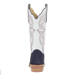 R Watson Boots R Women Blue Roughout 13in White Boot 10 R Watson Boots R Women Blue Roughout 13in White Boot -Cinc Clothing Shop RWL8402 1 4