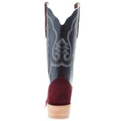 R Watson Boots R Women's Rhubarb Rough Out 13 In Top Cowgirl Boot -Cinc Clothing Shop RWL8411 1 04