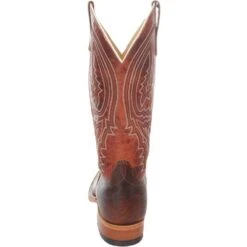 Anderson Bean Men's Mike Tyson Bison Rust Lava Cowboy Boots -Cinc Clothing Shop S1105 back