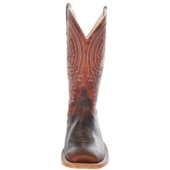 Anderson Bean Men's Mike Tyson Bison Rust Lava Cowboy Boots -Cinc Clothing Shop S1105 front