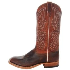 Anderson Bean Men's Mike Tyson Bison Rust Lava Cowboy Boots -Cinc Clothing Shop S1105 left