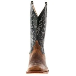 Anderson Bean Men's Distressed American Bison Cowboy Boots -Cinc Clothing Shop S1107 front
