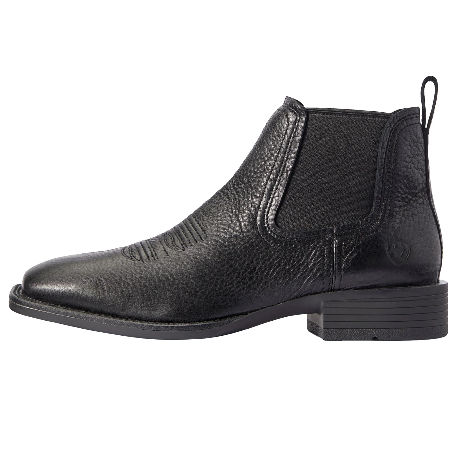 Ariat Men's Booker Ultra Black Square Toe Boot 4 Ariat Men's Booker Ultra Black Square Toe Boot - Image 2