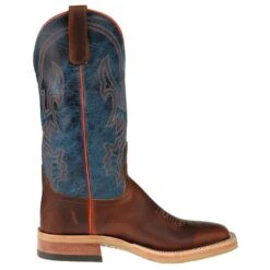 Anderson Bean Men's Crazy Horse Leather Briar Vamp W/ 13in. Danube Mad Dog Top Cowboy Boot -Cinc Clothing Shop S3000 4