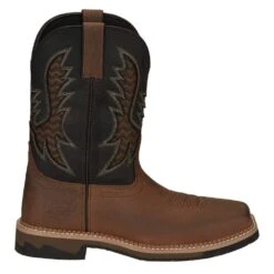 Justin Boots Men`s Stampede Bolt Pecan Water Buffalo 11` Black Water Buffalo Soft Toe 11 Justin Boots Men`s Stampede Bolt Pecan Water Buffalo 11` Black Water Buffalo Soft Toe -Cinc Clothing Shop SE4112 5