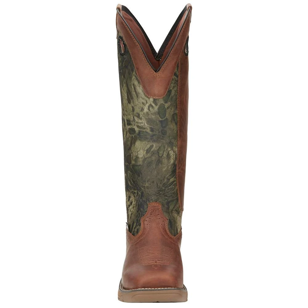 Justin Boots Men's Stampede Rush Strike Russet Woodlands Camo Snake Boot 4 Justin Boots Men's Stampede Rush Strike Russet Woodlands Camo Snake Boot - Image 2