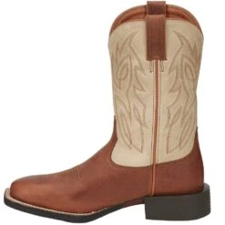 Justin Boots Men's Canter Whiskey 11in. Stampede Western Cowboy Boots -Cinc Clothing Shop SE7511 03