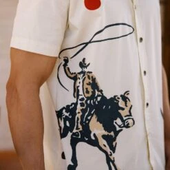 Sendero Provisions Co. Men's The Roadhouse Short Sleeve Shirt -Cinc Clothing Shop SPCS723S11A 3