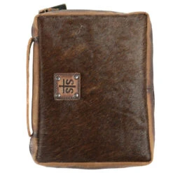 STS Ranch Wear Cowhide Bible Cover -Cinc Clothing Shop STS34985
