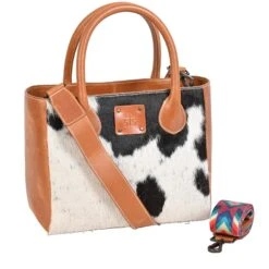 STS Ranch Wear Basic Bliss Cowhide Satchel -Cinc Clothing Shop STS39943 02