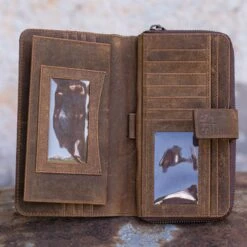 STS Ranch Wear Cowhide Chelsea Wallet -Cinc Clothing Shop STS60377 02