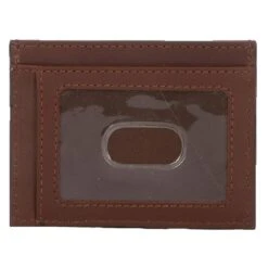 STS Ranch Wear Men's Chocolate Canvas Card Wallet -Cinc Clothing Shop STS63877 1