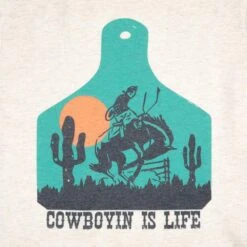 Twisted Filly Cowboyin Is Life Toddler Tee -Cinc Clothing Shop TF CISL TEE 1