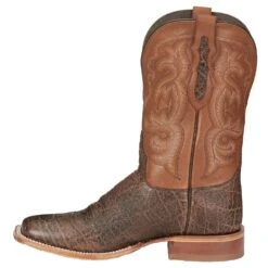 Tony Lama Men's 1911 Rowell Brown Safari 11in. Cowboy Boot -Cinc Clothing Shop TL3019 3