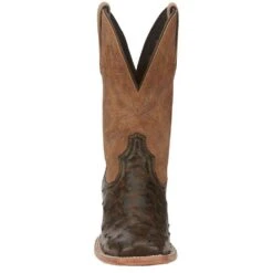 Tony Lama Women`s Tori Umber Full Quill Ostrich 11in. Boot -Cinc Clothing Shop TL5405 04