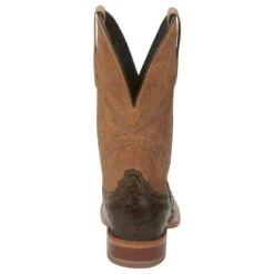 Tony Lama Women`s Tori Umber Full Quill Ostrich 11in. Boot -Cinc Clothing Shop TL5405 05