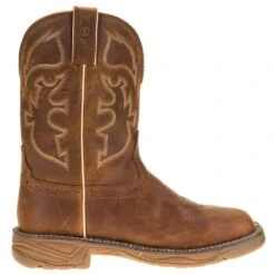 Justin Boot Company Men's Stampede Rush Rust 11in. Rust Maldova Top Soft Toe Work Boot -Cinc Clothing Shop WK4330 4