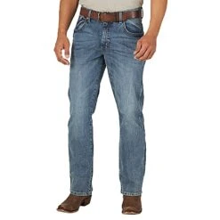 Wrangler Men's Retro Relaxed Fit Bootcut Jean Greely Wash -Cinc Clothing Shop WRT20GL 2