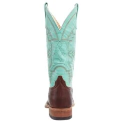Anderson Bean Men's Anderson Bean Copper Cowhide 13in. Mint Green Glove Top Square Toe Boot -Cinc Clothing Shop X1016 4