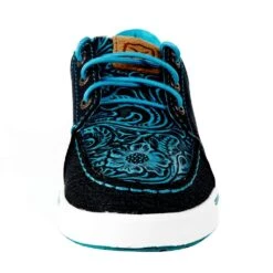 Twisted X Kids Blue Dura TWX Tooled Kicks Casual Shoe -Cinc Clothing Shop YCA0011 2